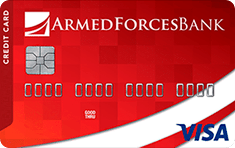 armed forces credit builder secured visa card