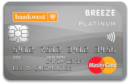 bankwest breeze mastercard