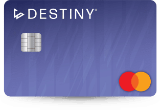 unsecured destiny mastercard